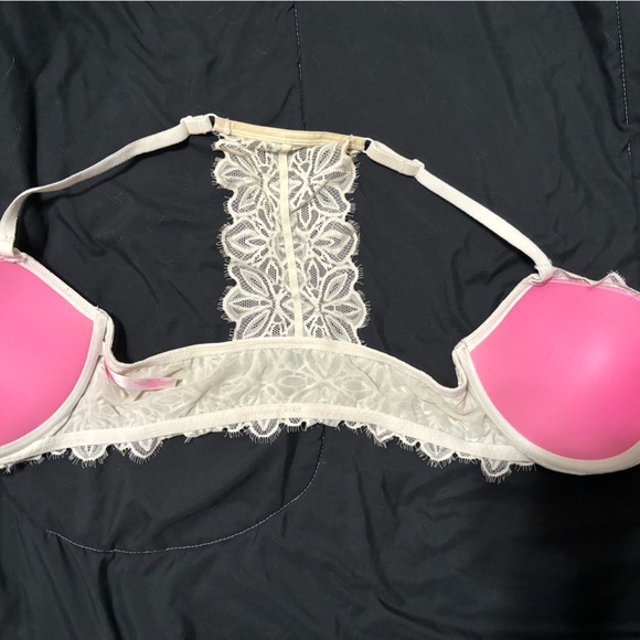 Victoria Secret Front clasp bra Size 36DD ivory - Picture 4 of 5